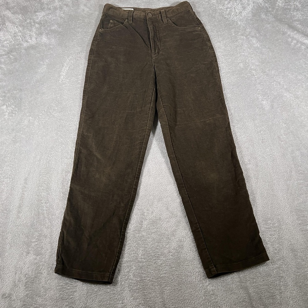 Vintage Banana Republic Pants Womens 6 Brown Safari Travel High Rise 90s